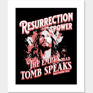 RESURRECTION POWER Easter Design Posters and Art